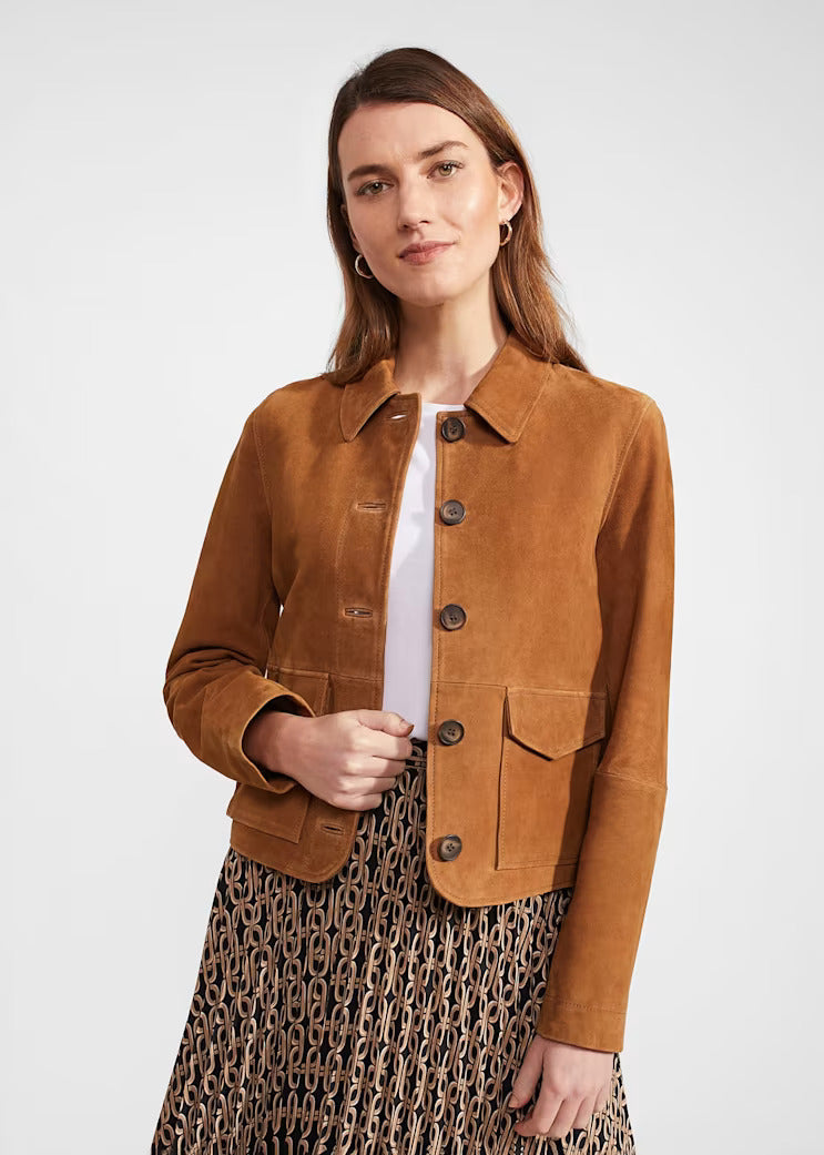 Women's Decant Suede Leather Jacket