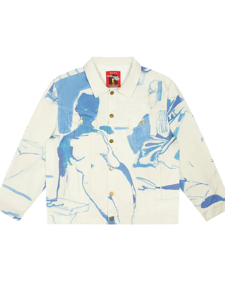 1989 Bedroom Painting Denim Jacket