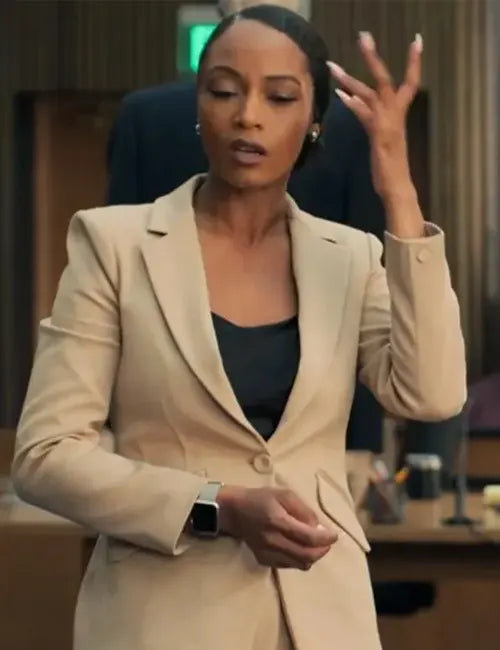 Andrea Freemann The Lincoln Lawyer S02 Beige Blazer