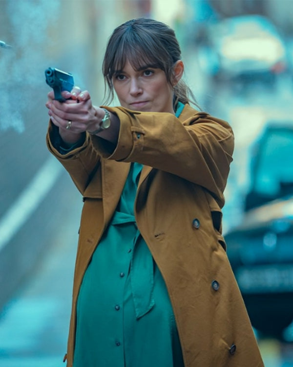 Black Doves Keira Knightley Trench Coat