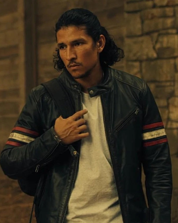 Black Mirror S06 Danny Ramirez Leather Jacket