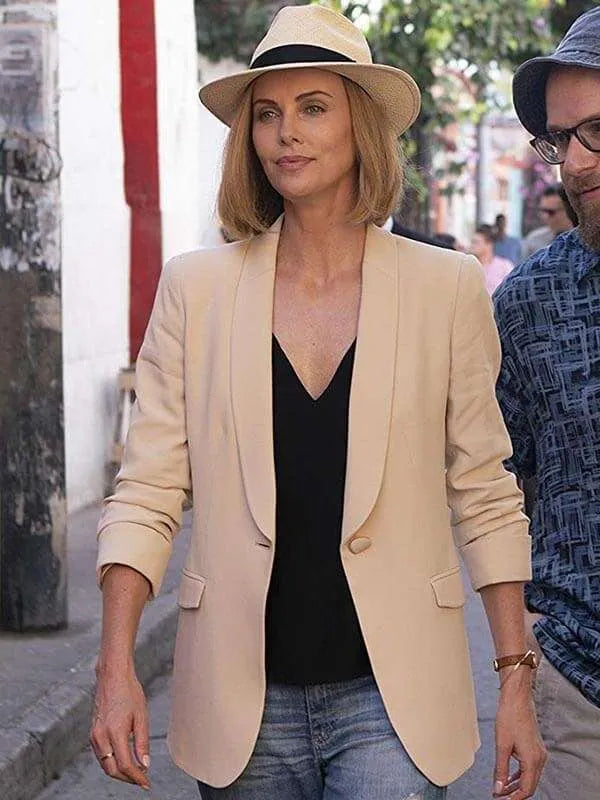 Charlize Theron Long Shot Charlotte Field Blazer