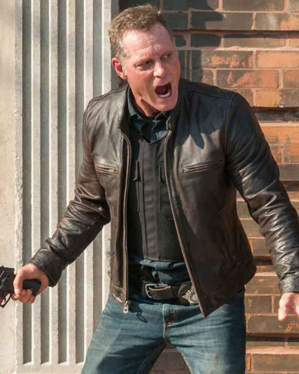 Chicago PD Hank Voight Leather Jacket