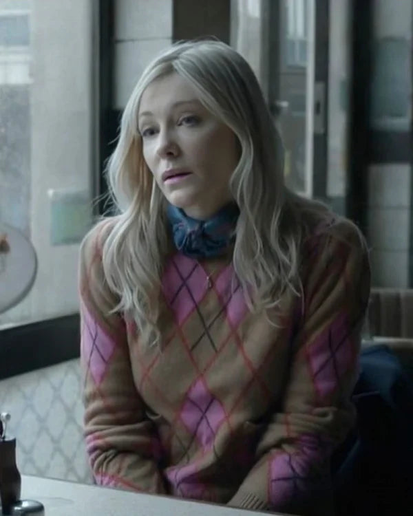 Disclaimer 2024 Cate Blanchett Argyle Sweater