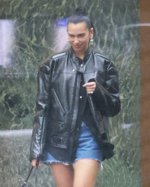 Black Women Leather Jacket
