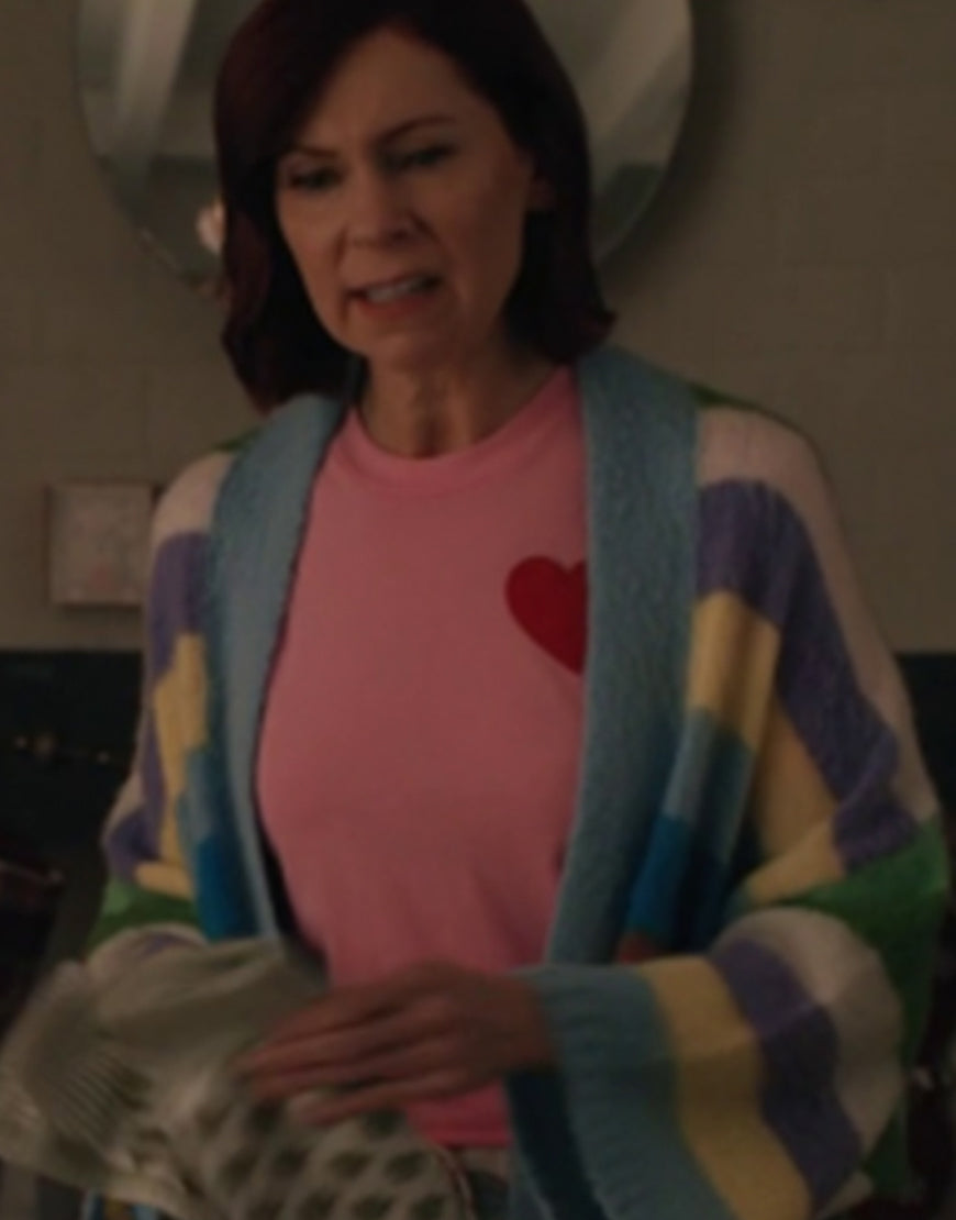 Elsbeth S02 Carrie Preston Multi Striped Cardigan