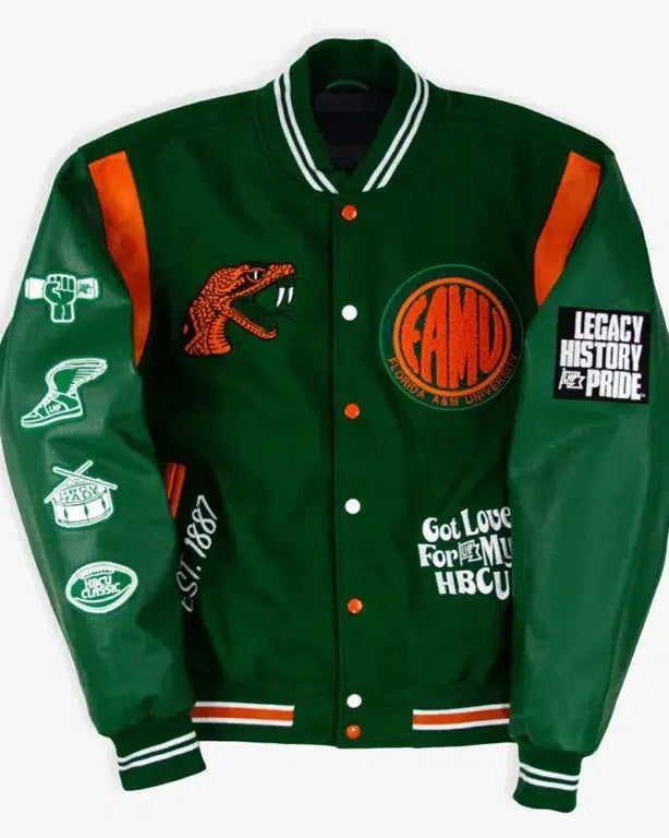 Florida A&M University Motto 3.0 Varsity Jacket