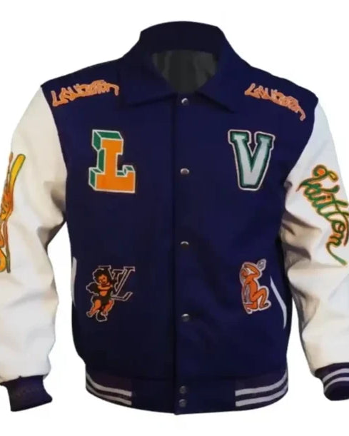 Frank Clark Lv Varsity Jacket