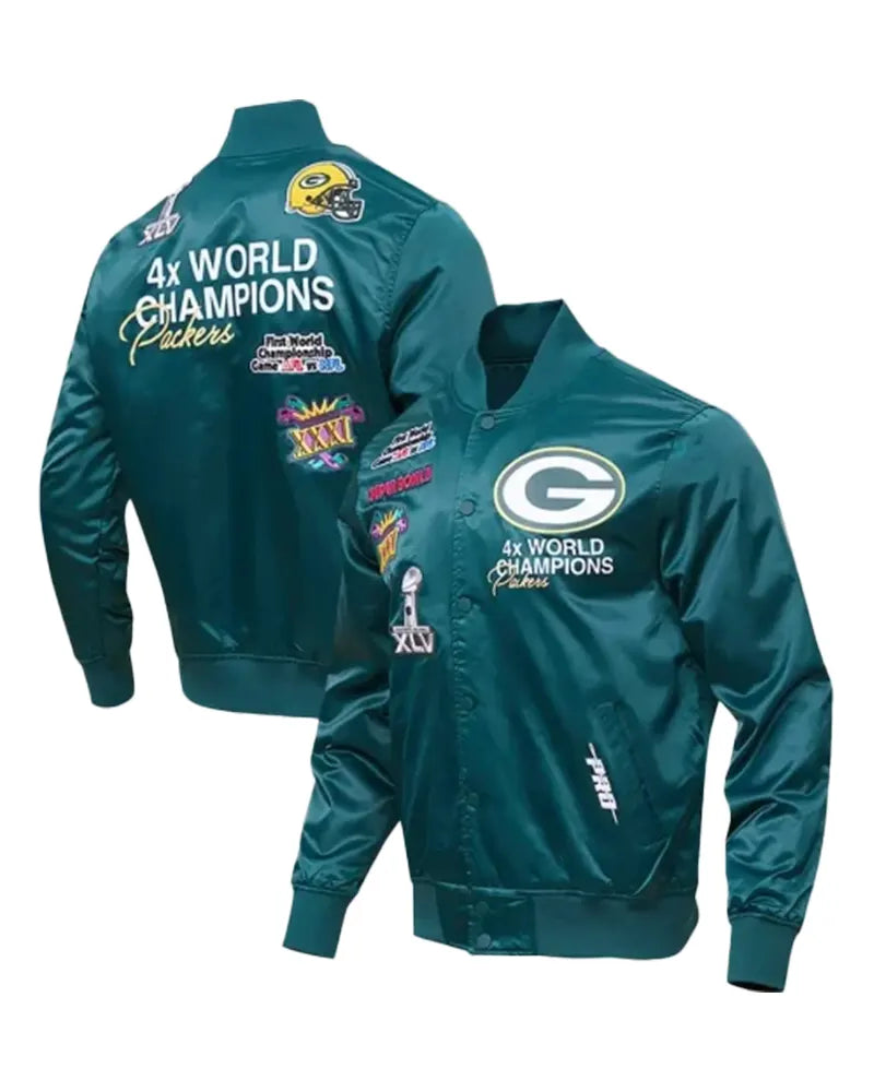 Green Bay Packers Varsity Jacket
