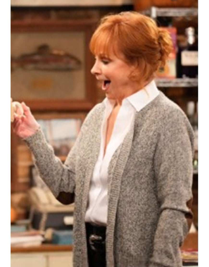 Happy’s Place 2025 Reba McEntire Grey Cardigan