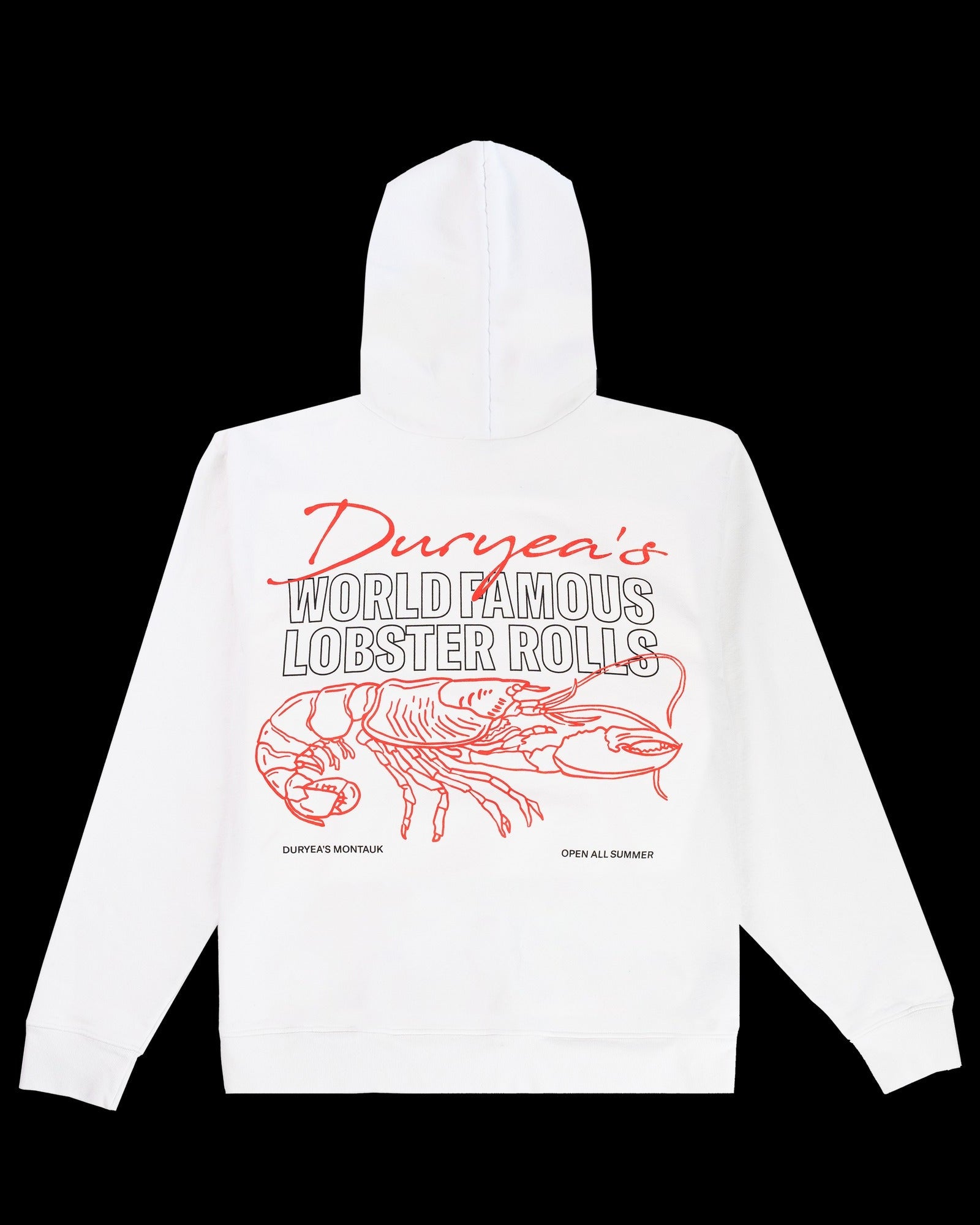World Famous White Hoodie