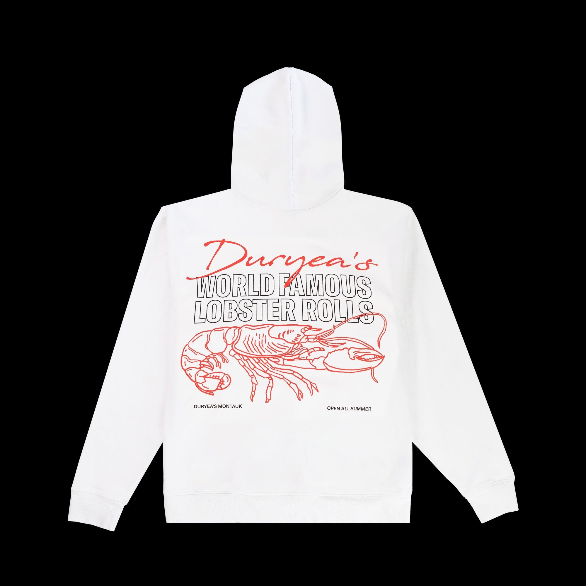 World Famous White Hoodie