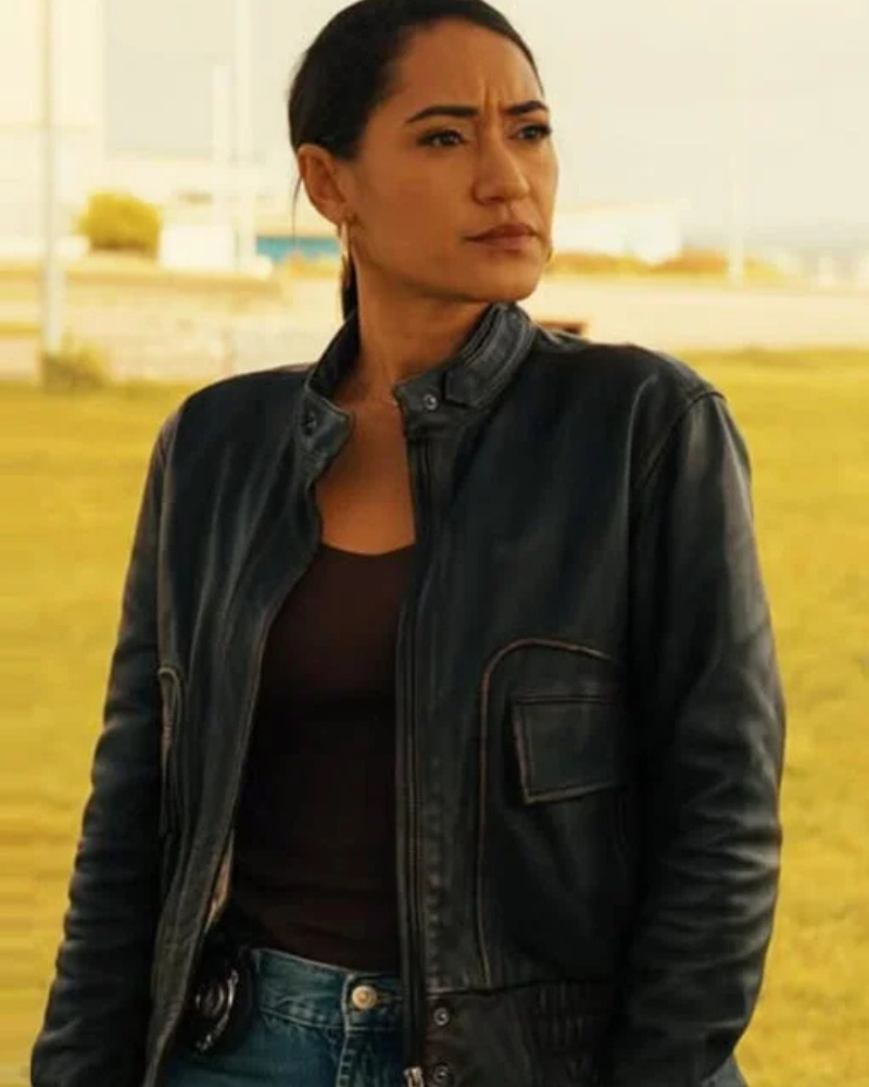 Joséphine Jobert Saint-pierre S01 Leather Jacket