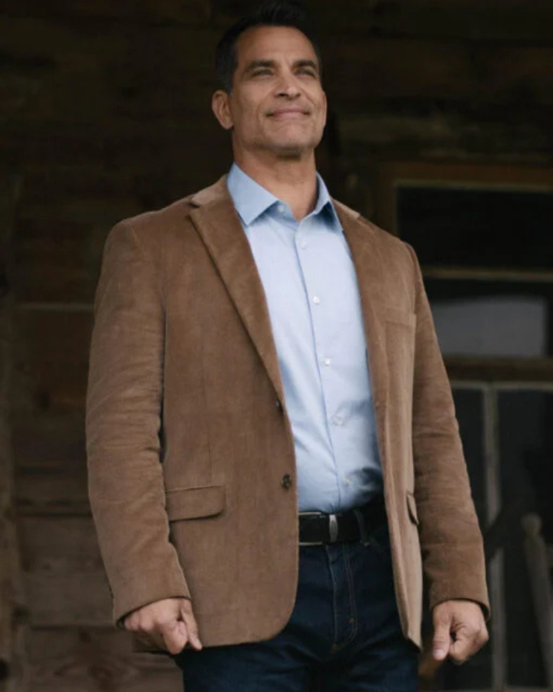 Justin Wise Blue Ridge The Series S01 Brown Blazer