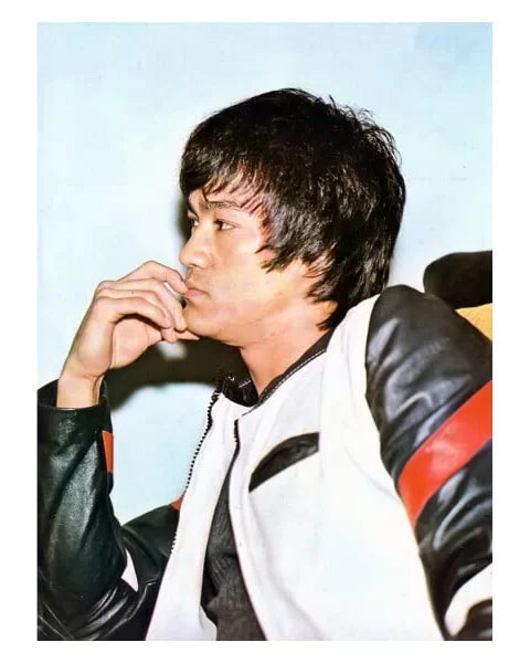 Kung Fu Classic Vintage Celebrity Bruce Lee Leather Jacket