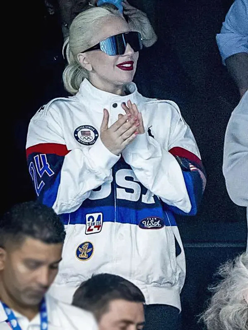 Lady Gaga Olympics 2024 Paris Team Jacket