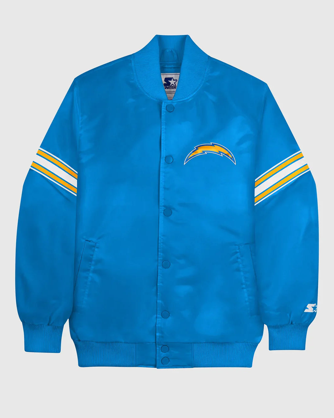 Los Angeles Chargers Varsity Satin Full-snap Jacket
