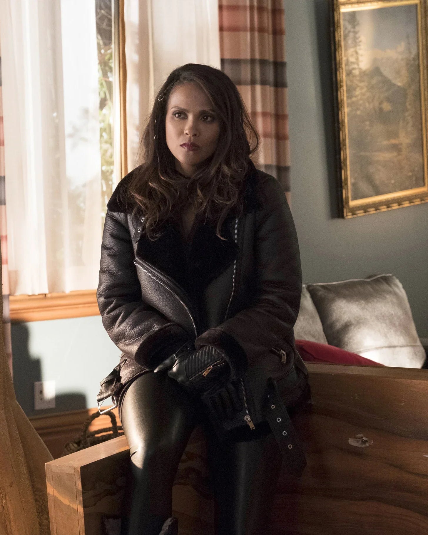 Lucifer Season One Mazikeen Leather Jacket