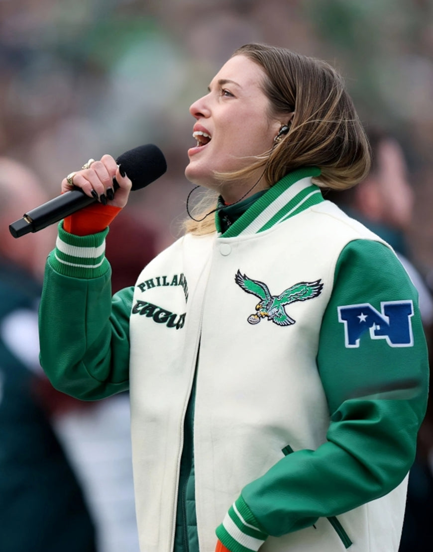 Mary Kate Morrissey Eagles Varsity Jacket
