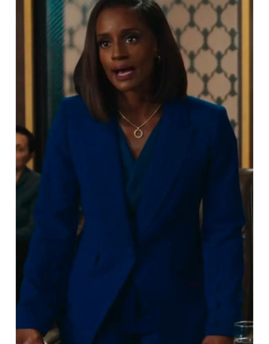Matlock 2025 Skye P. Marshall Blue Blazer