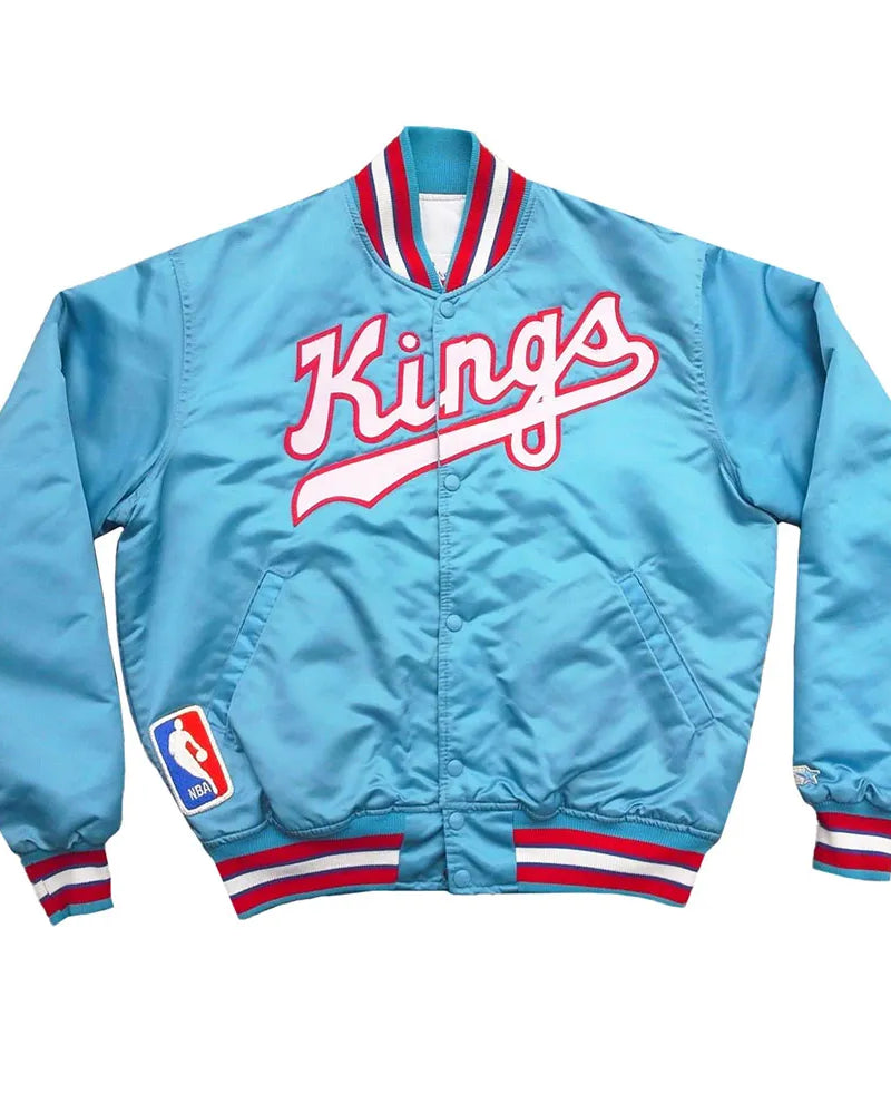 80’s Sacramento Kings Mint Satin Jacket