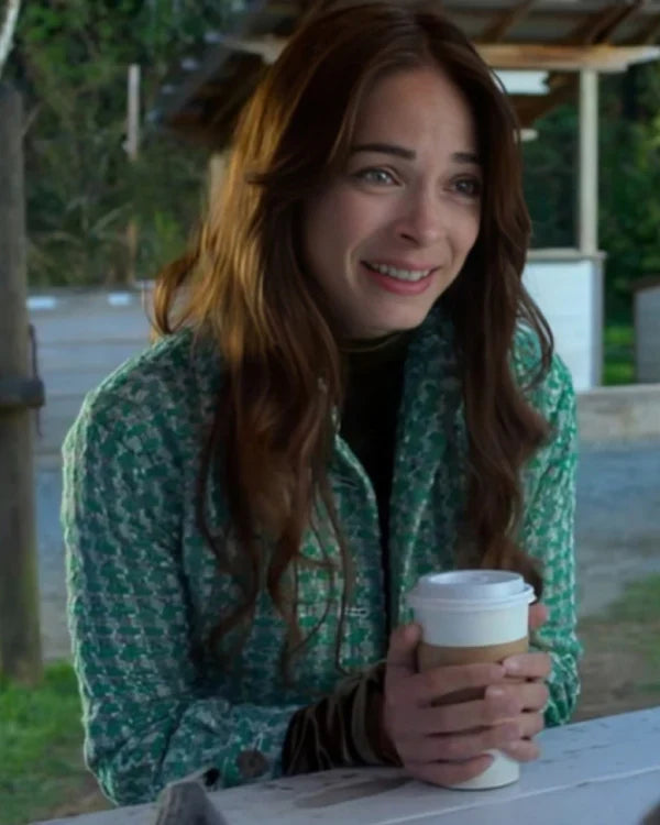 Murder In A Small Town 2024 Kristin Kreuk Tweed Jacket