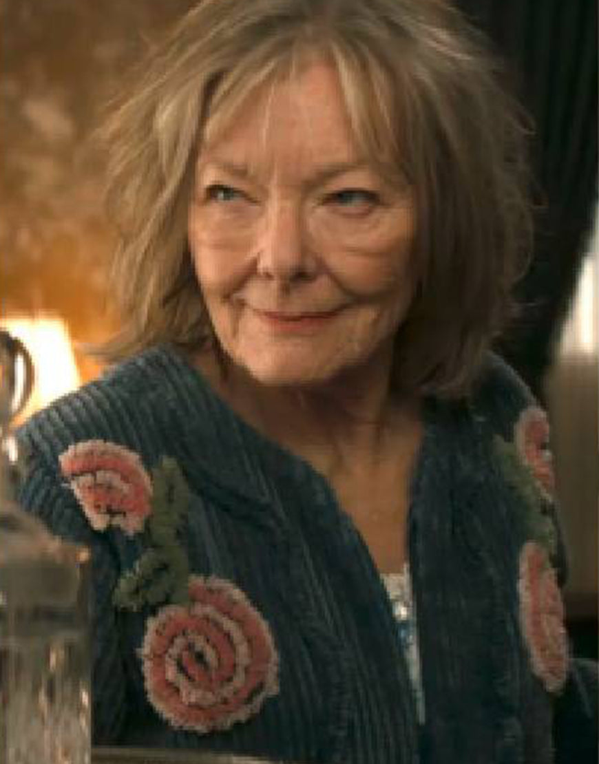 The Residence 2025 Jane Curtin Floral Jacket