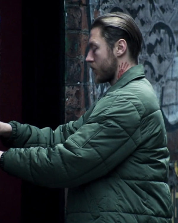 Rebus 2024 Aston Mcauley Green Puffer Jacket