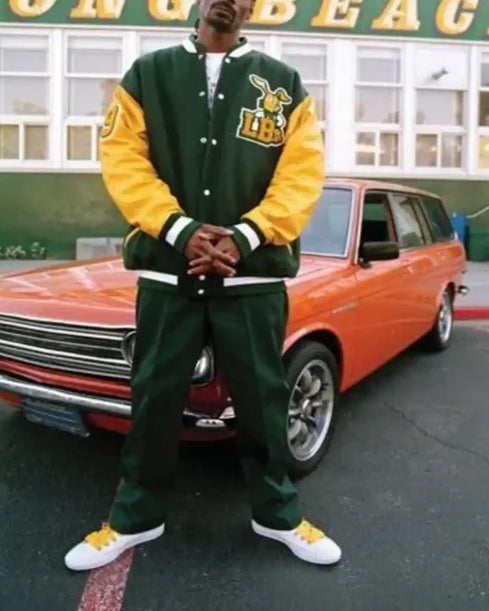 Snoop Dogg Ego Trippin Long Beach Varsity Jacket