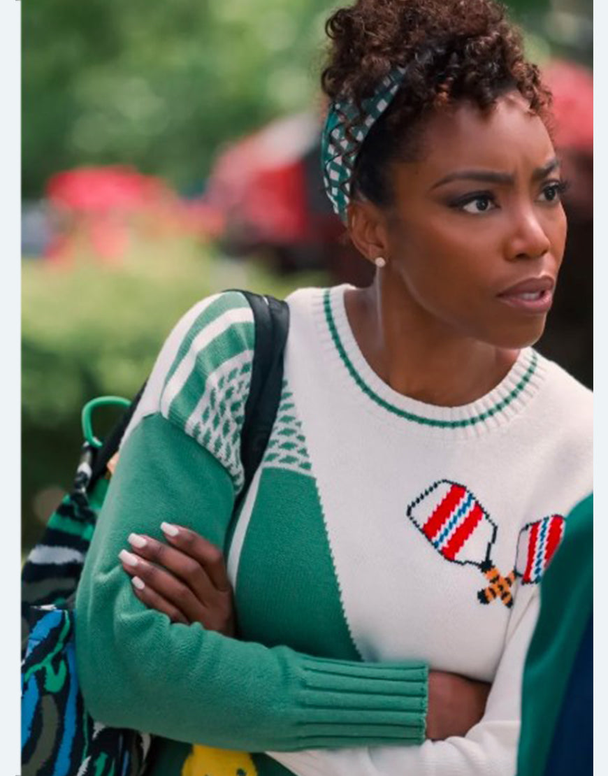 Sweet Magnolias S04 Heather Headley Pickleball Sweater