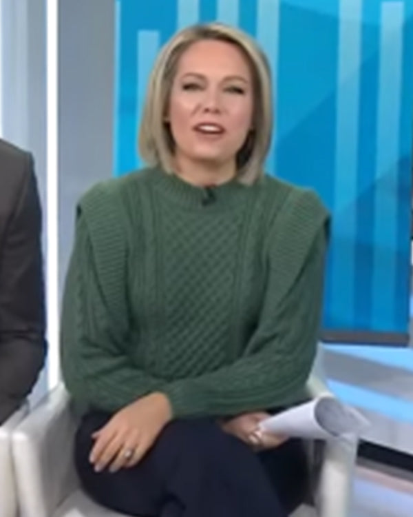 The Today Show 2025 Dylan Dreyer Green Sweater