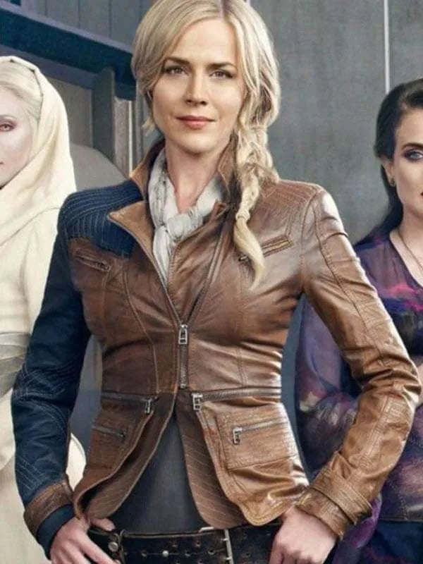 TV Series Defiance Julie Benz Leather Jacket