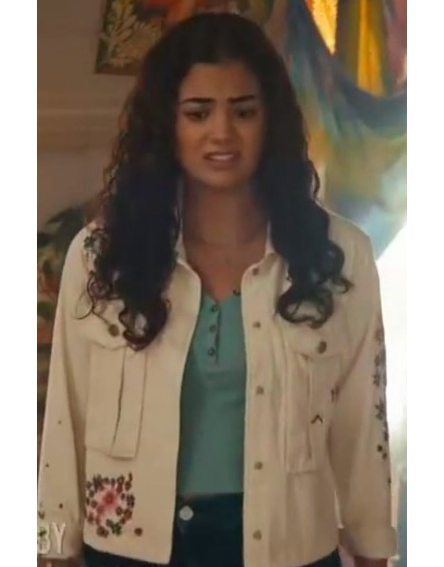 The Way Home S03 Sadie Laflamme-Snow Floral Jacket