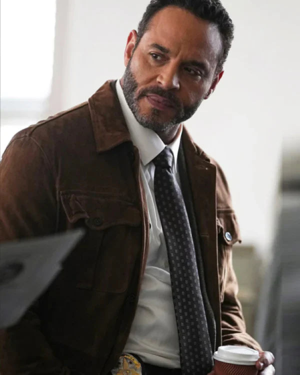 Tv Series High Potential S01 Daniel Sunjata Brown Jacket