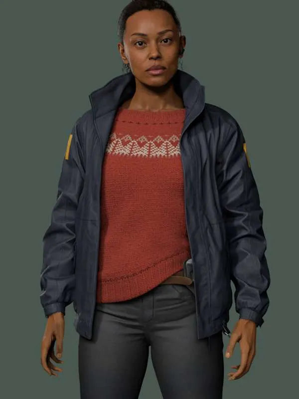 Alan Wake 2 Saga Anderson Fbi Jacket