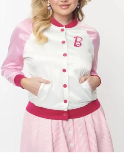 Vintage Barbie Varsity Jacket