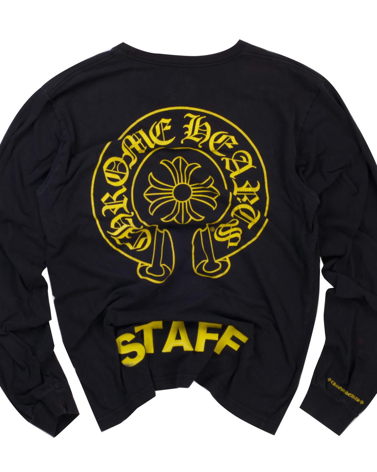 Chrome Hearts Staff Longsleeve Black Yellow