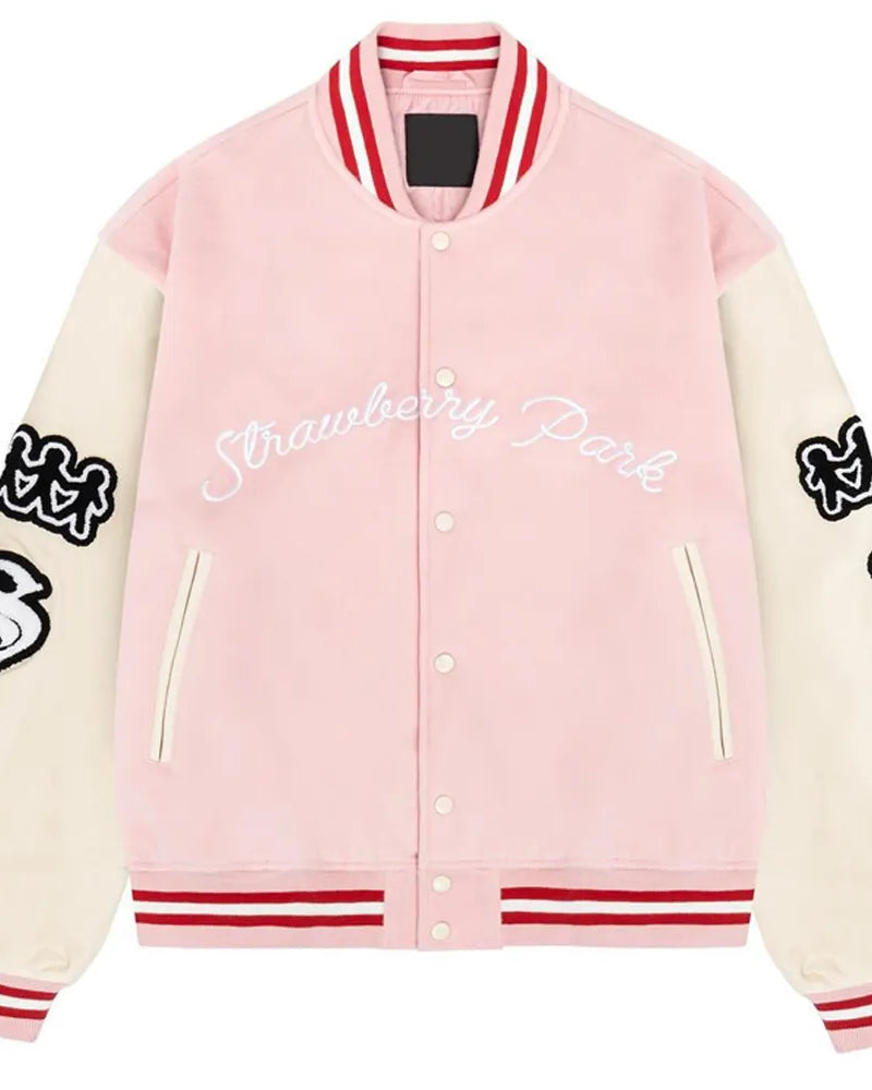 Strawberry Park Valentine’s Day Varsity Jacket
